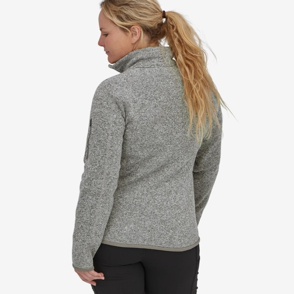 NWOT Women’s Grey Patagonia Better Sweater 1/4 Zip Fleece Size M - Picture 10 of 10